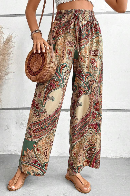 TBG Floral Wide-Legged Pants