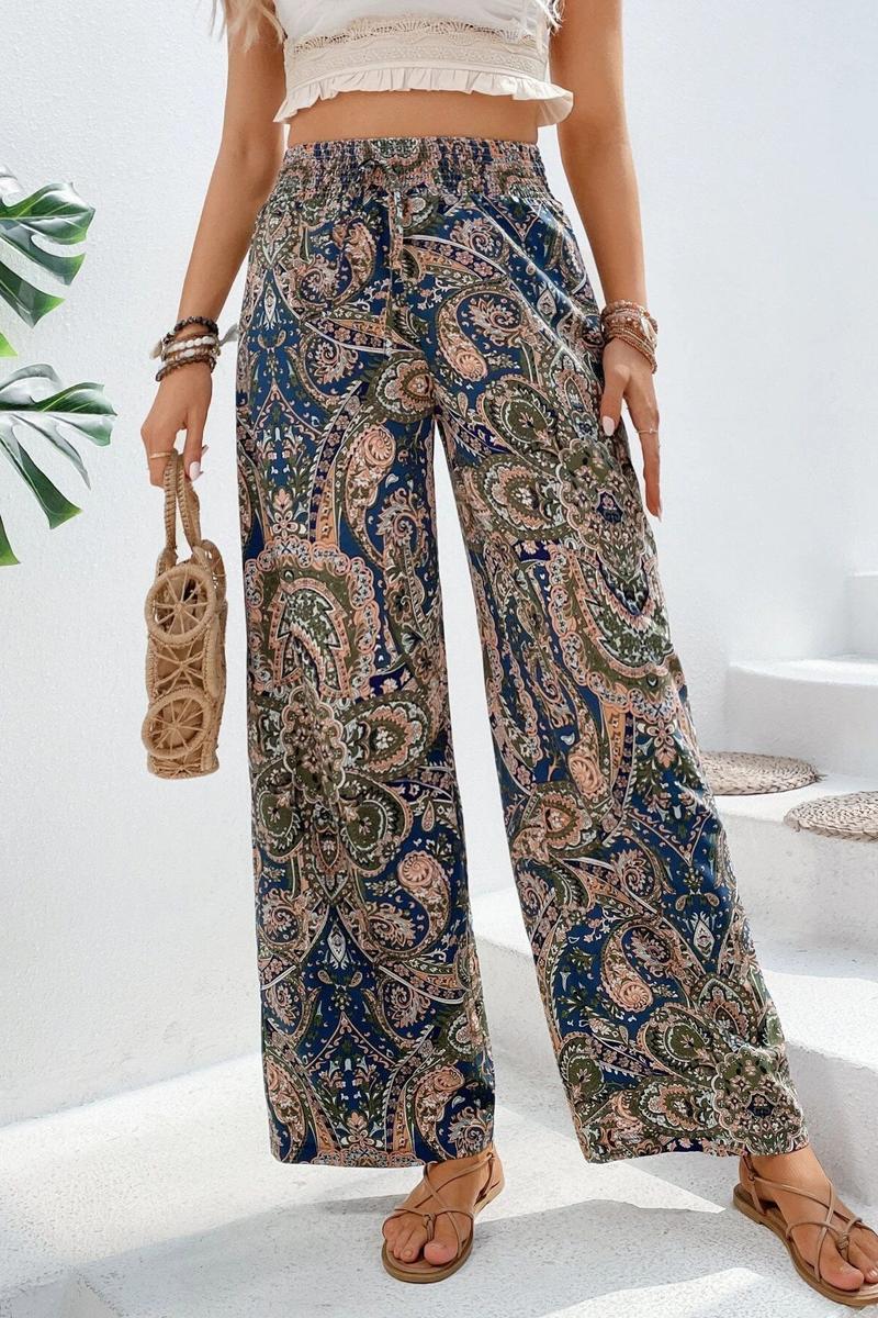 TBG Floral Wide-Legged Pants