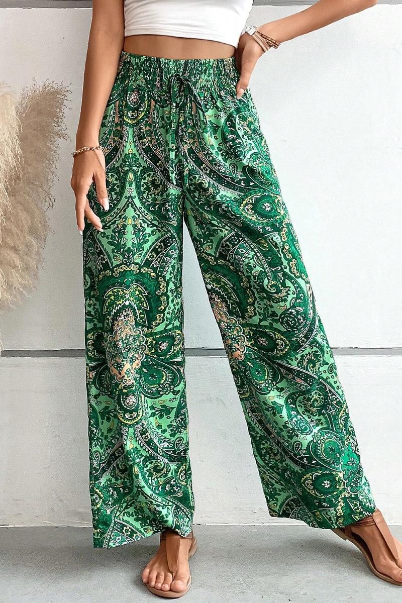 TBG Floral Wide-Legged Pants