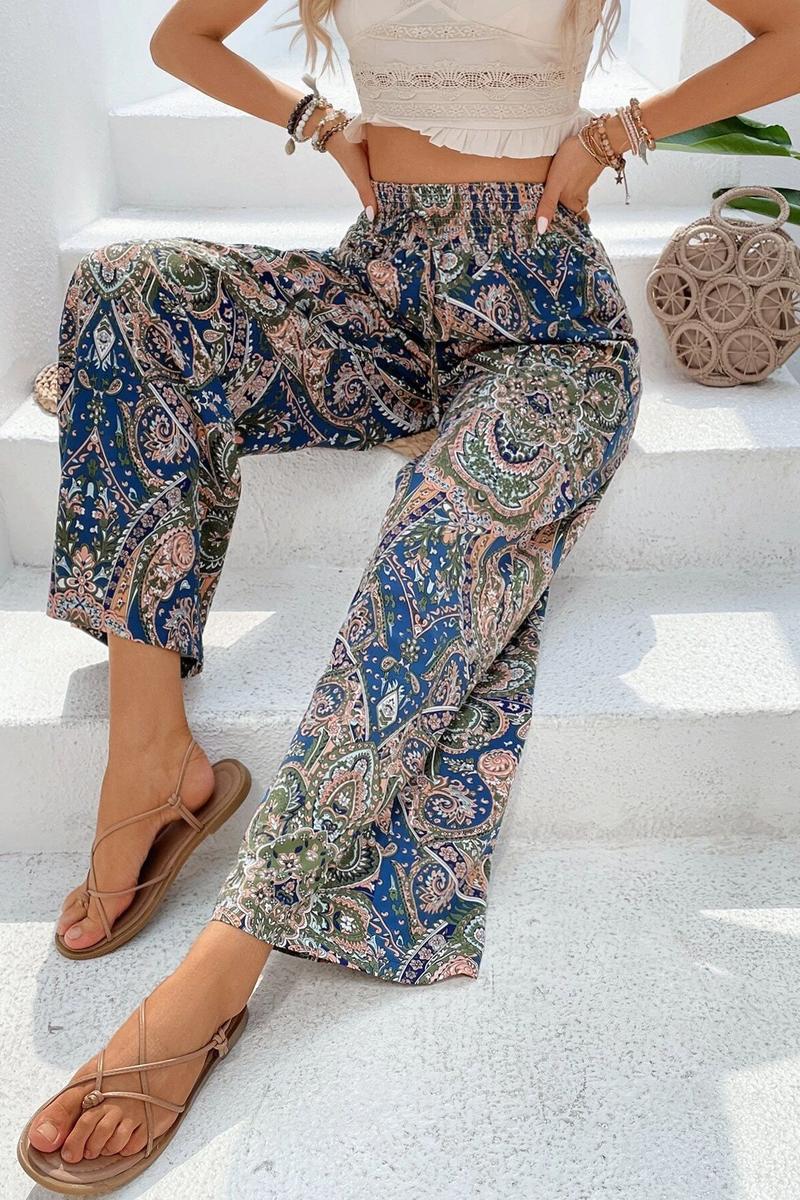 TBG Floral Wide-Legged Pants