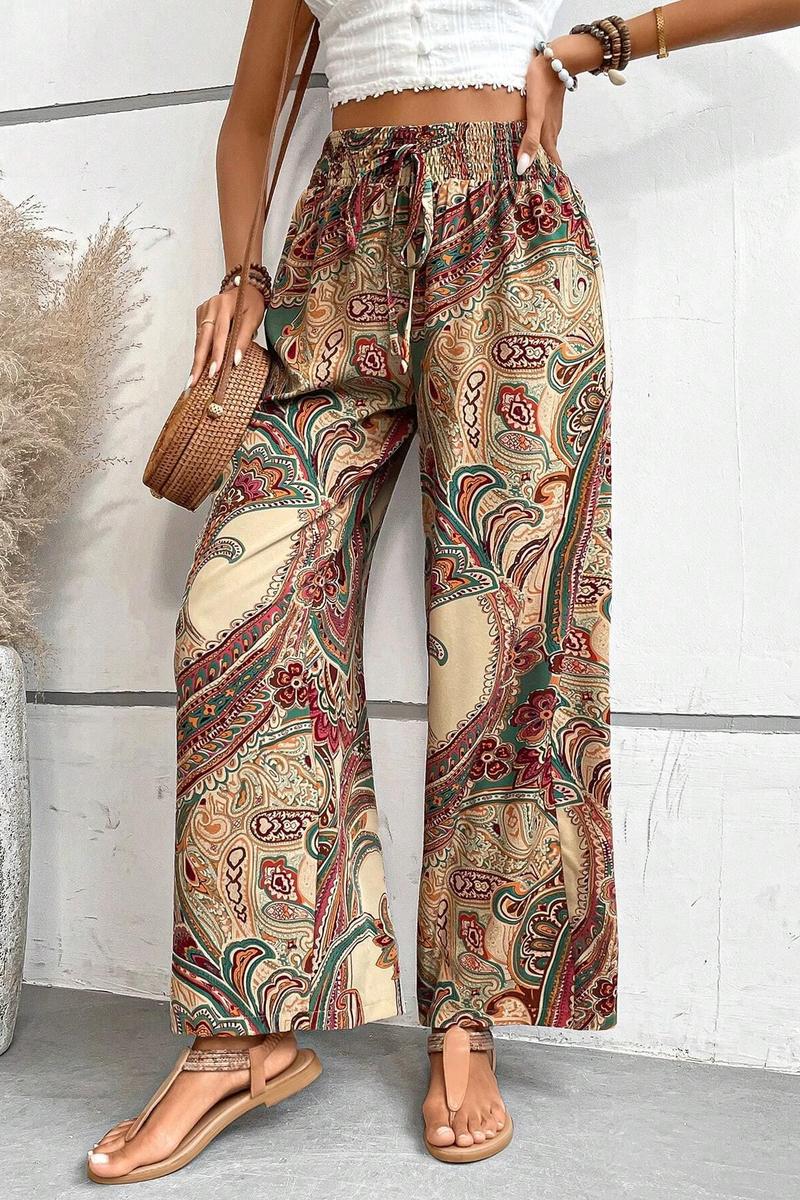 TBG Floral Wide-Legged Pants