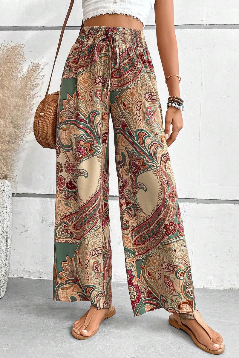 TBG Floral Wide-Legged Pants