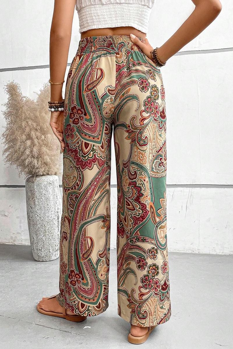 TBG Floral Wide-Legged Pants