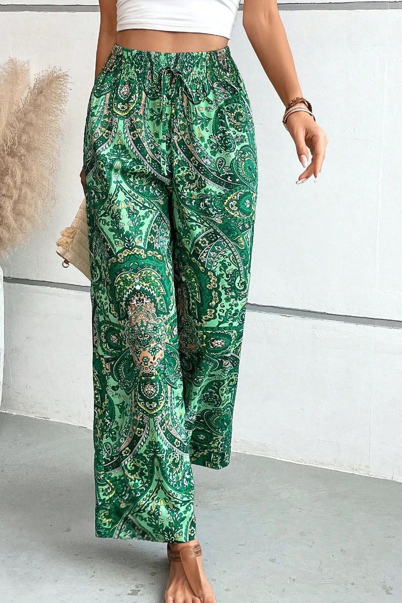 TBG Floral Wide-Legged Pants