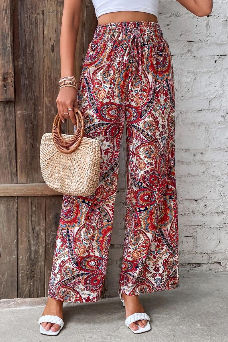 TBG Floral Wide-Legged Pants