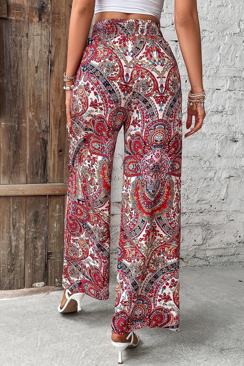 TBG Floral Wide-Legged Pants