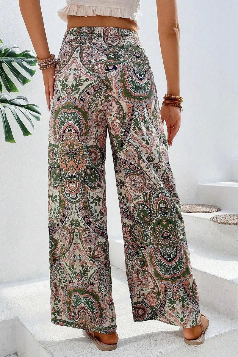 TBG Floral Wide-Legged Pants