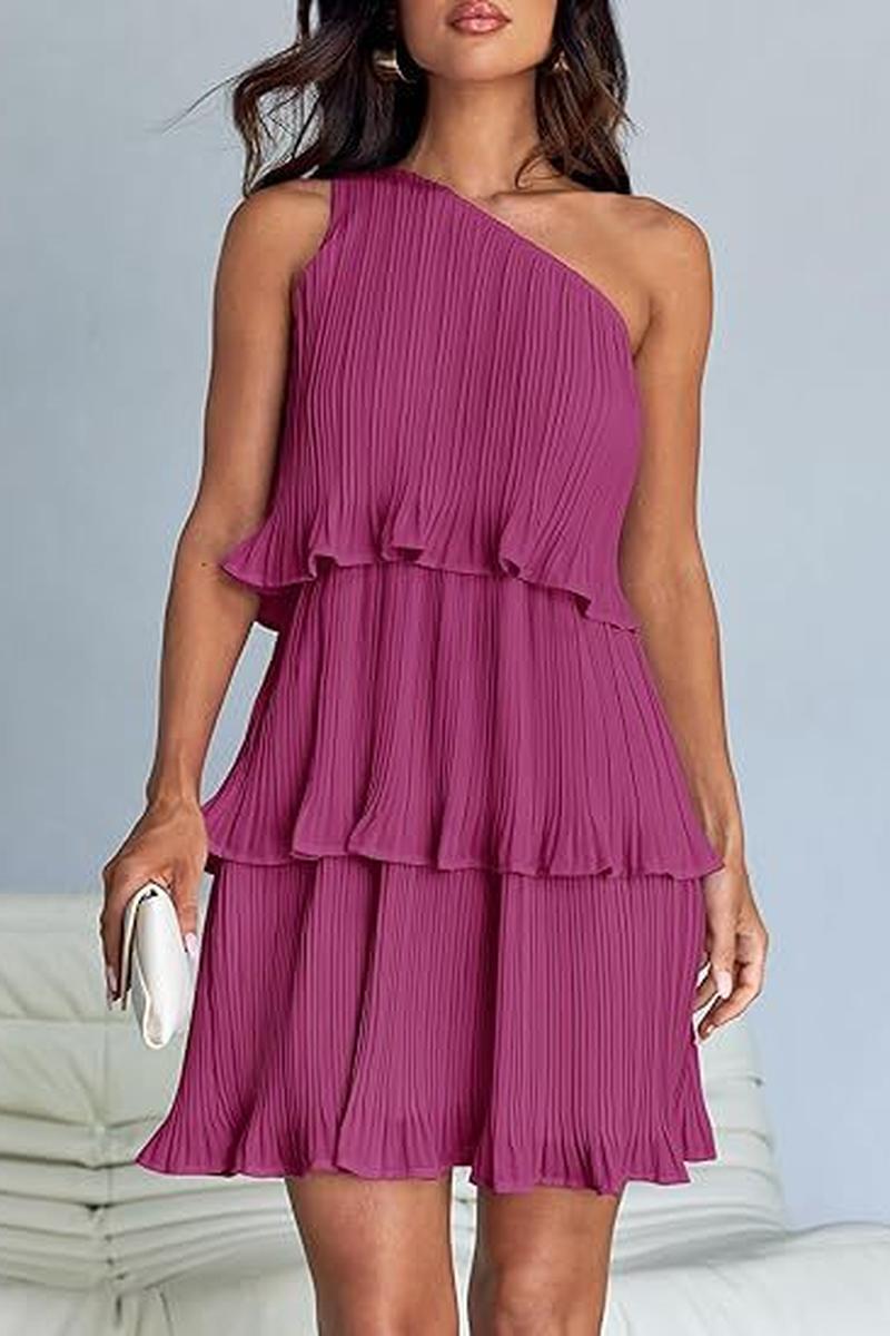 TBG Off-Shoulder Layered Dress