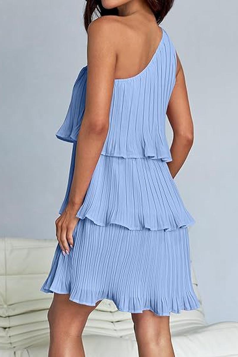 TBG Off-Shoulder Layered Dress