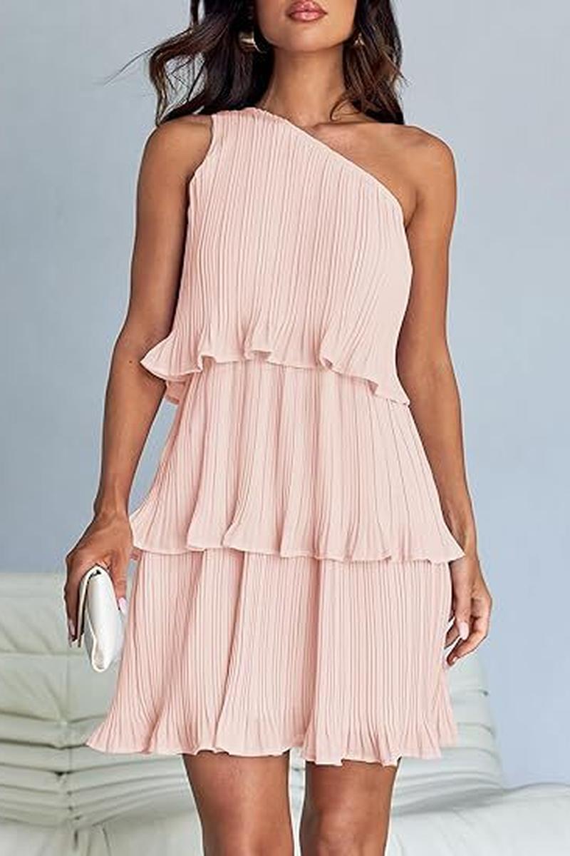 TBG Off-Shoulder Layered Dress