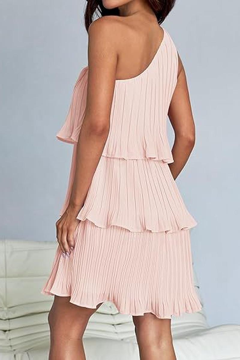 TBG Off-Shoulder Layered Dress