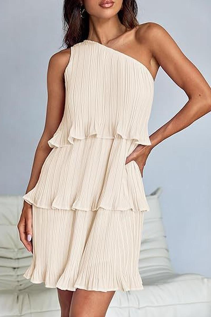 TBG Off-Shoulder Layered Dress