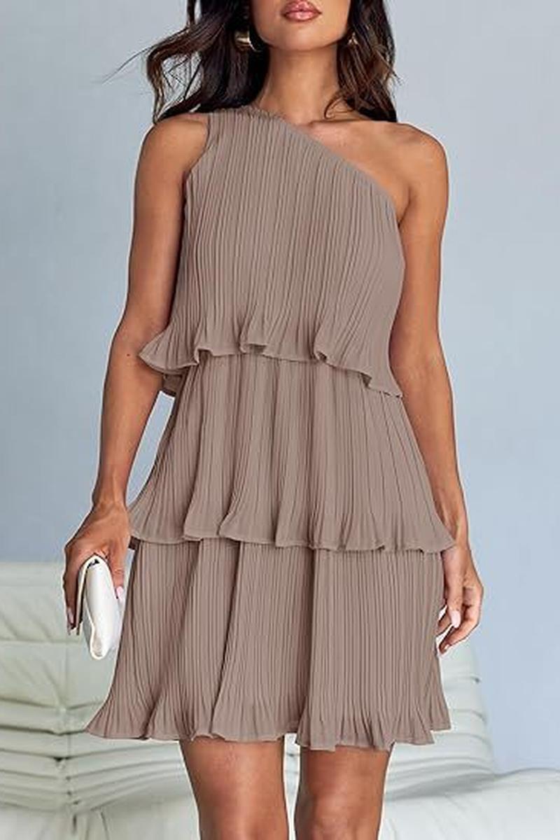 TBG Off-Shoulder Layered Dress