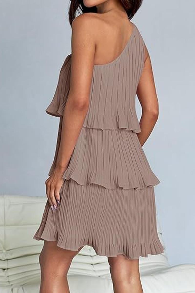 TBG Off-Shoulder Layered Dress