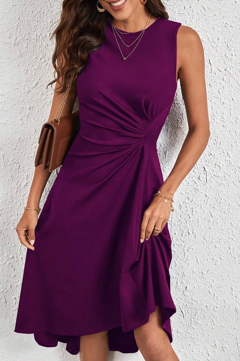 TBG Sleeveless A-Line Dress