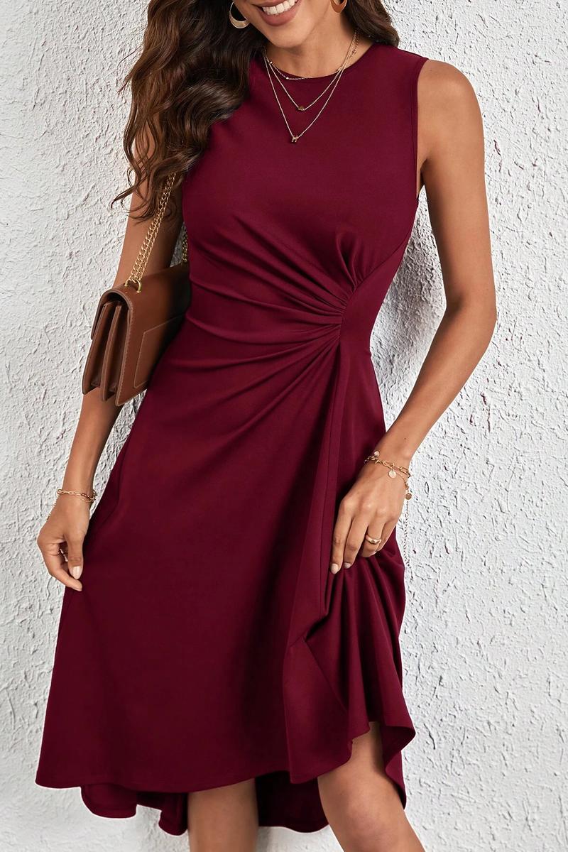 TBG Sleeveless A-Line Dress