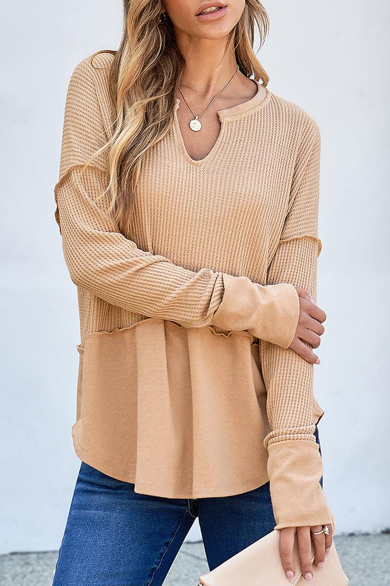 TBG Color-Blocked Loose Sweatshirt