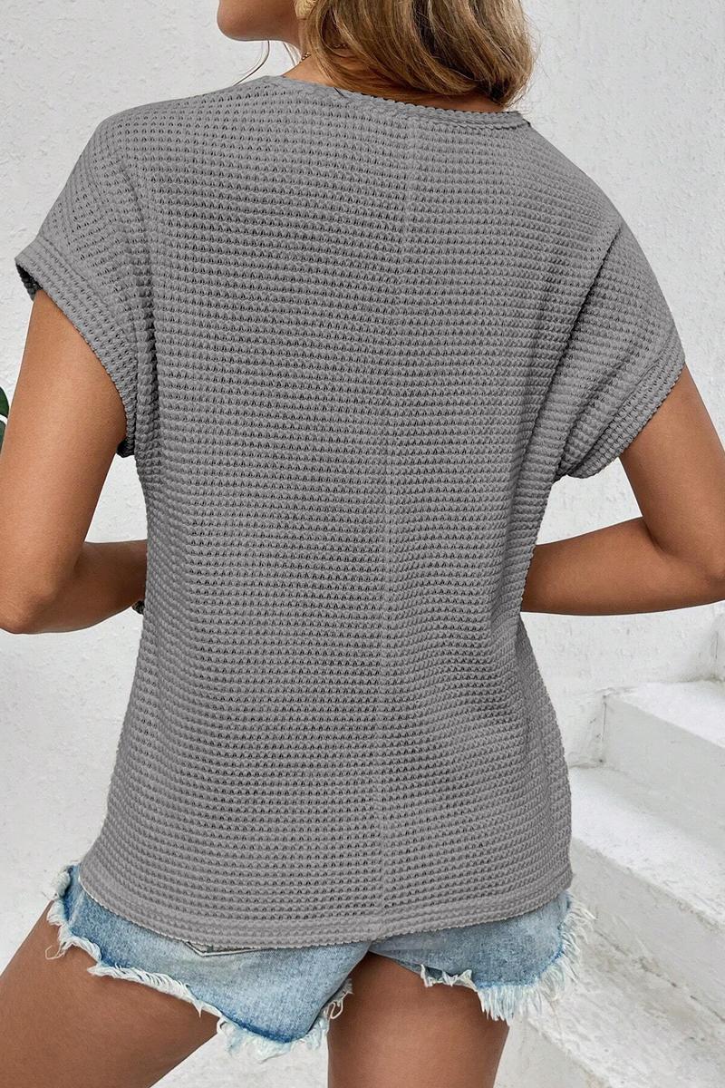 TBG Mesh Sleeve Short-Sleeve Top