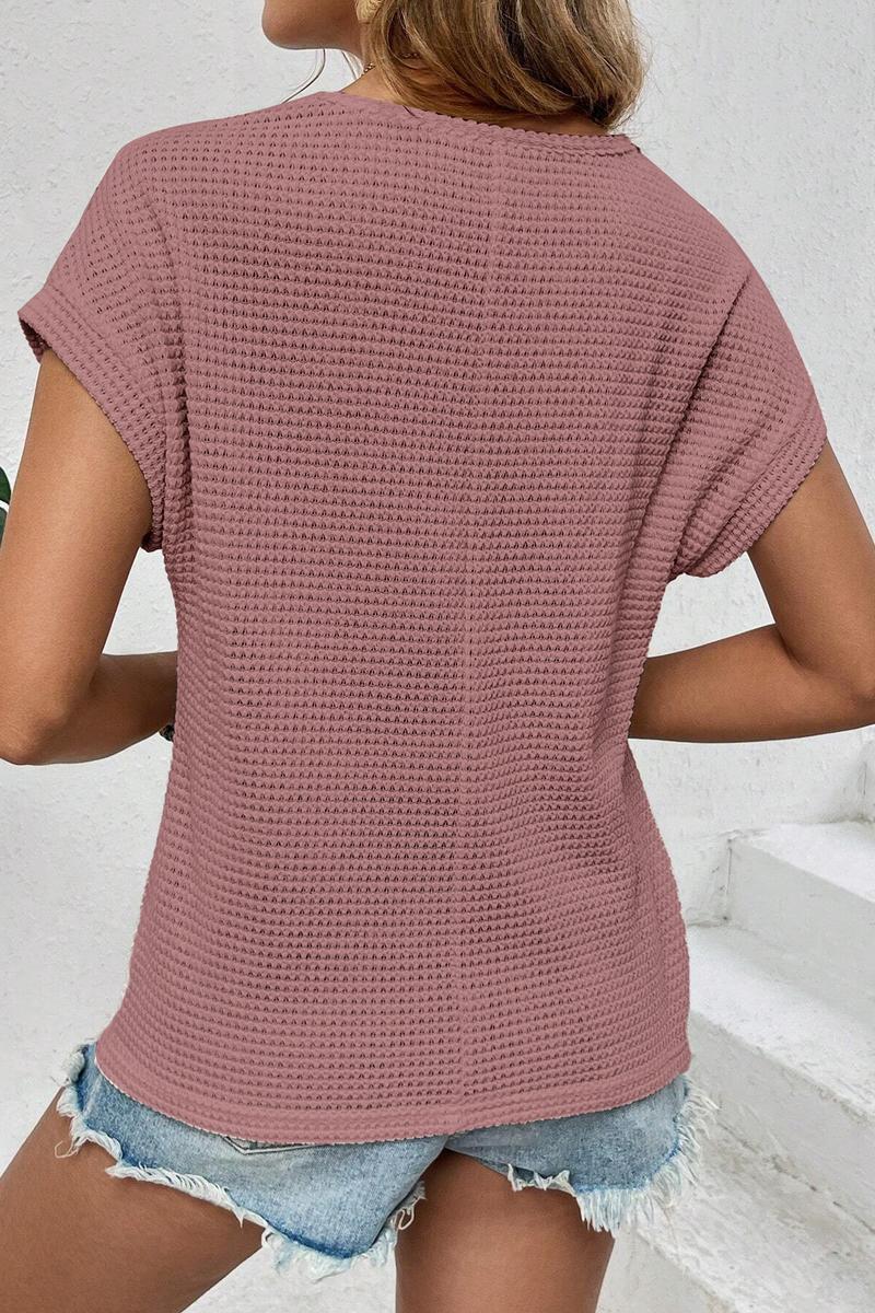 TBG Mesh Sleeve Short-Sleeve Top