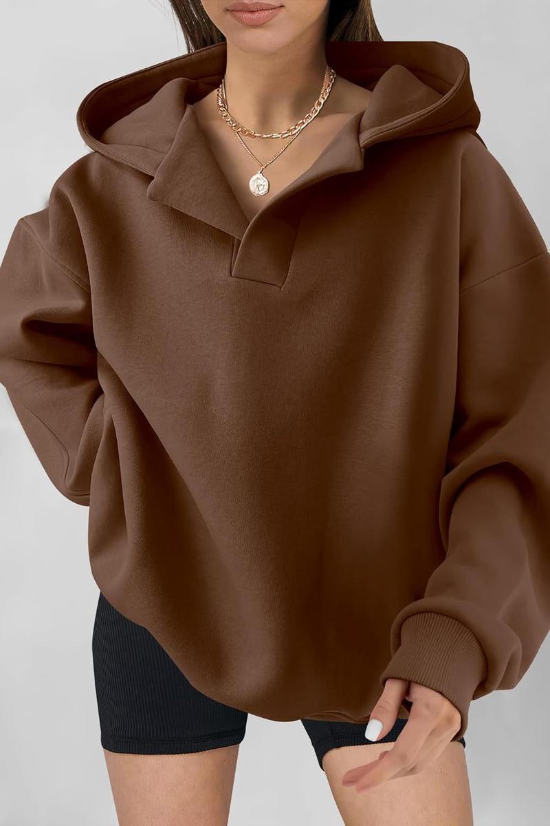 TBG Plain Long Sleeve Hoodie Sweatshirt