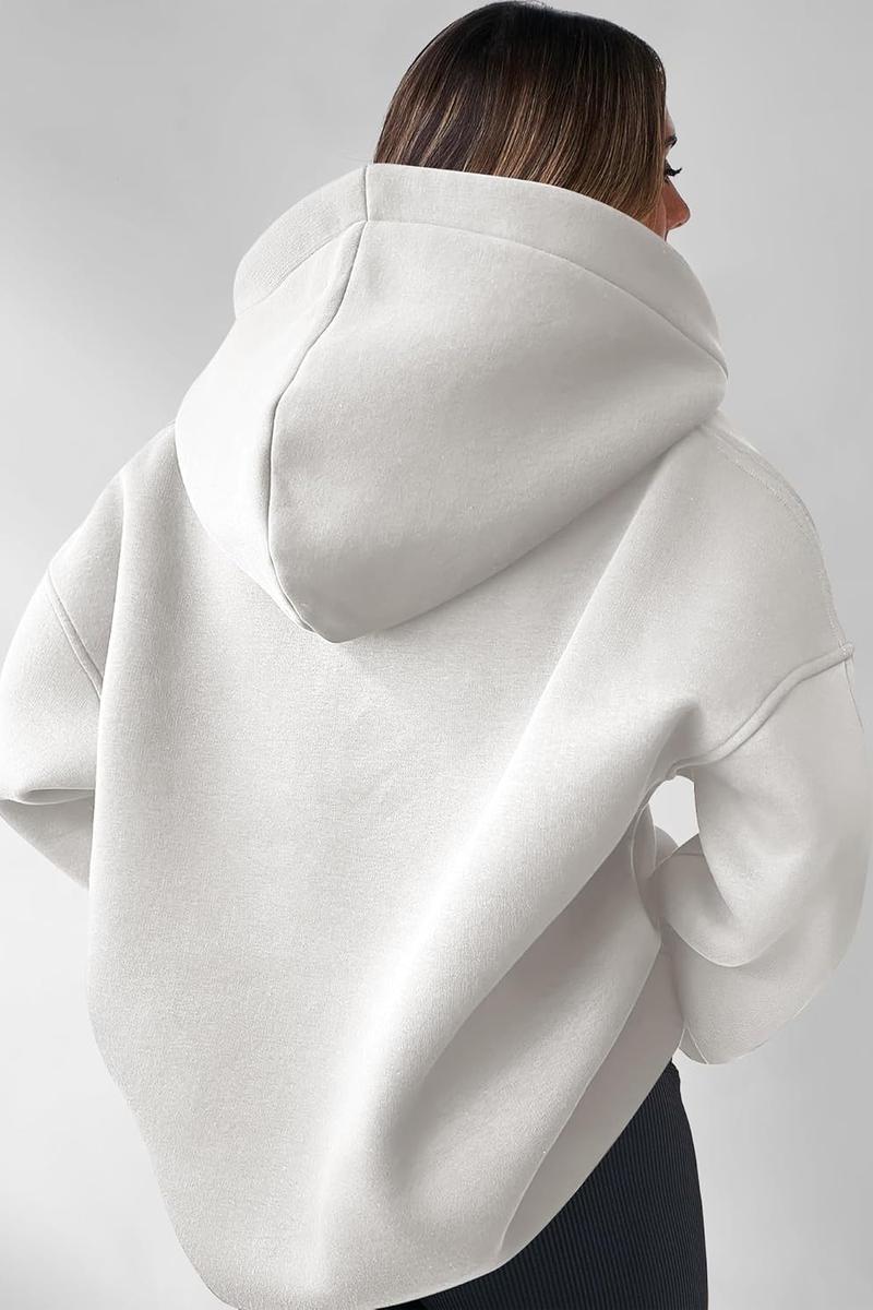 TBG Plain Long Sleeve Hoodie Sweatshirt