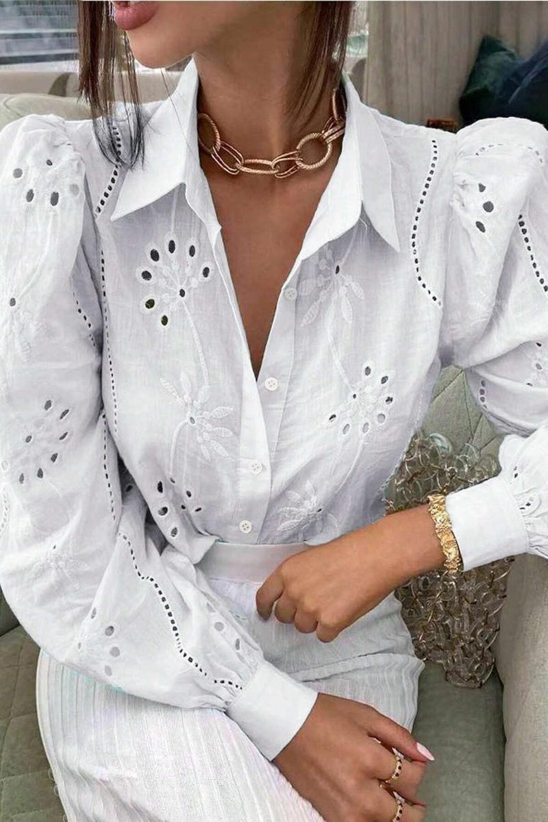 TBG Embroidered Button-down Shirt