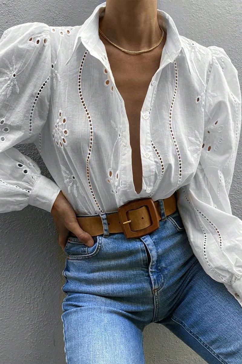 TBG Embroidered Button-down Shirt