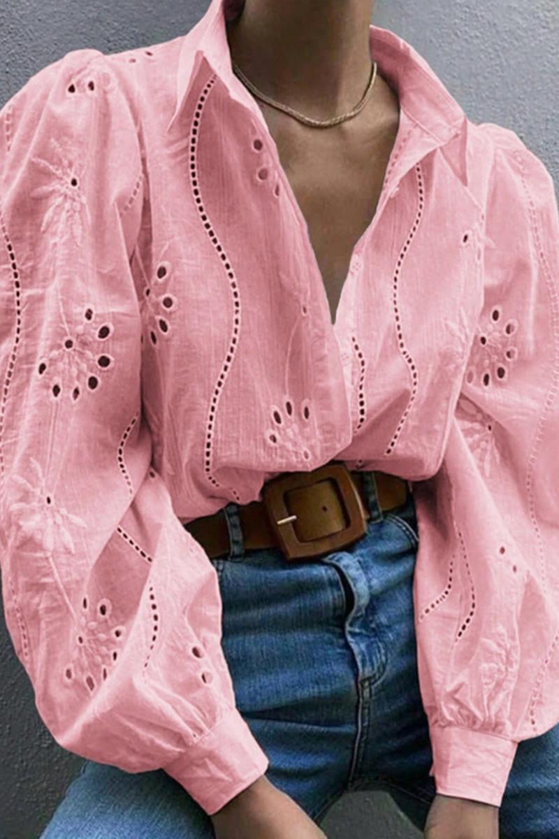 TBG Embroidered Button-down Shirt