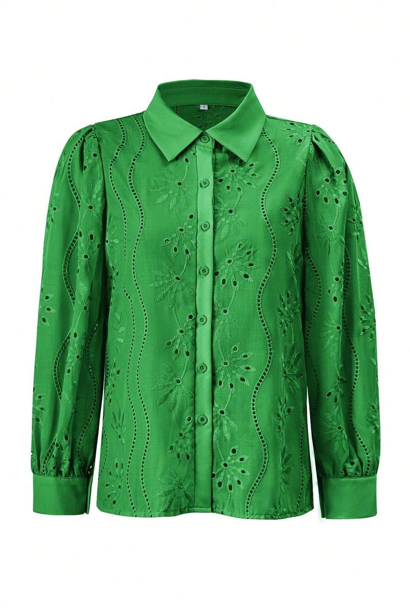 TBG Embroidered Button-down Shirt