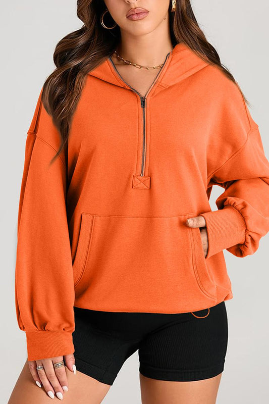 TBG Plain Long Sleeve Hoodie Sweatshirt