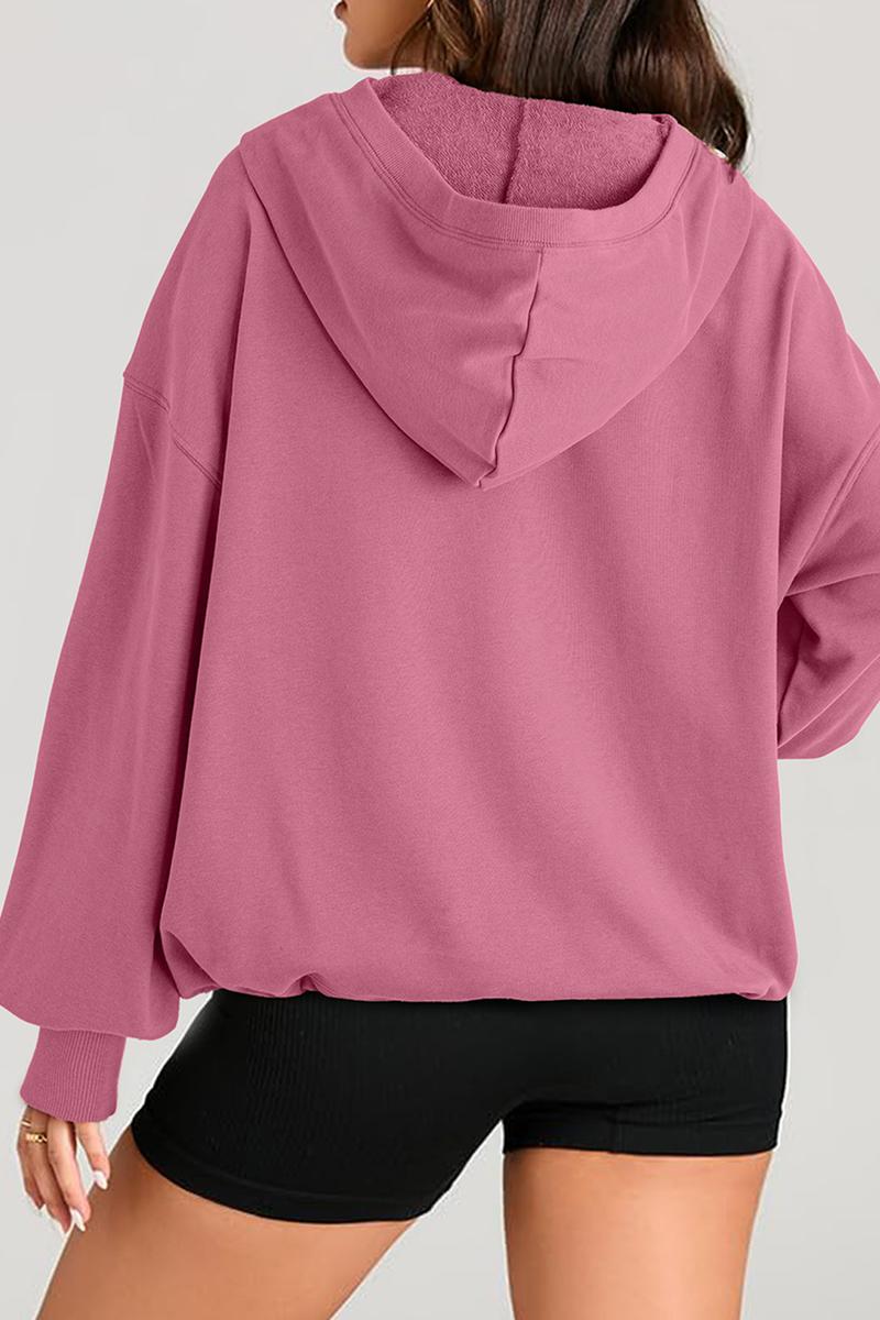 TBG Plain Long Sleeve Hoodie Sweatshirt